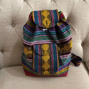 Adult Mexican backpack Textile backpack